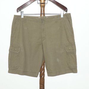 Eddie Bauer Olive Green Cargo Shorts